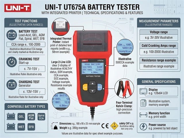 UNI-T UT675A - Environmental Test Equipment - 6935750567500