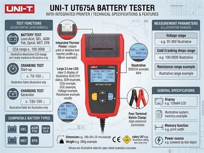 UNI-T UT675A - Environmental Test Equipment - 6935750567500