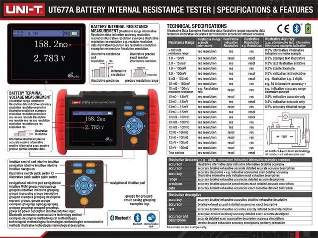 UNI-T UT677A - Environmental Test Equipment - 5901890078047
