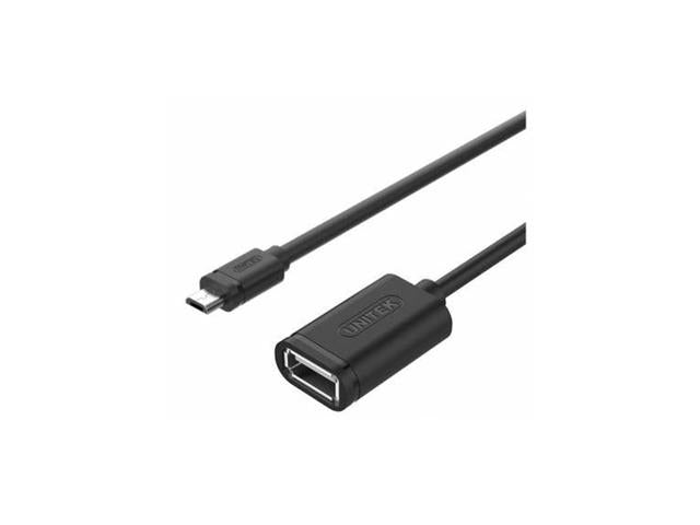 USB CABLE AF - MICRO 20CM OTG - Computer Network Leads -