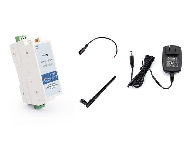 USR DR404 DIN RAIL RS485-WIFI - INDUSTRIAL IoT Wi-fi SOLUTIONS -