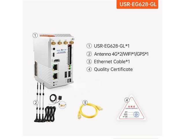 USR EG628-ETH IOT CONTROLLER - Communica [Part No: USR EG628-ETH IOT ...