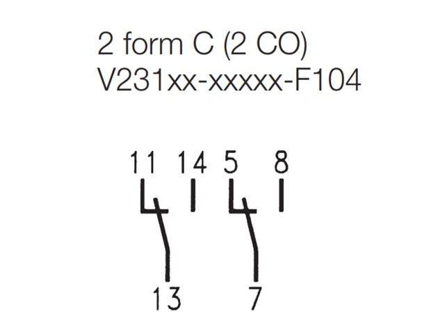 V23154 - N0722 - F104 - Relays -