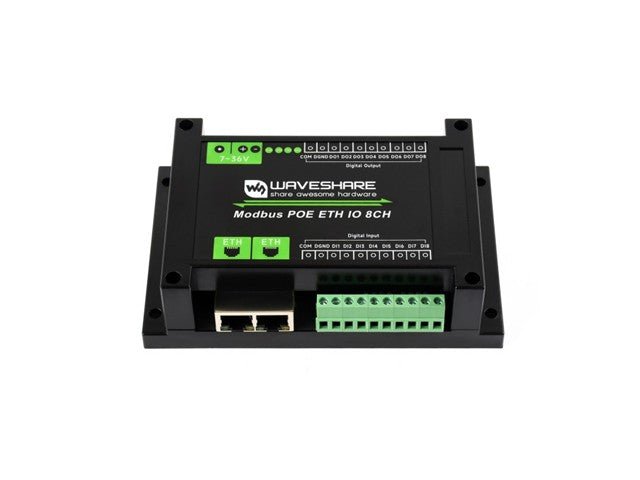 WVS 8CH ETHERNET DIG I/O RTU/TCP - Industrial Automation - 0793611394334
