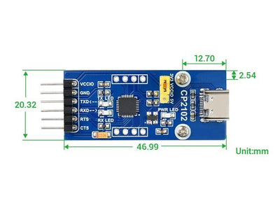WVS CP2102 TYPE - C USB TO UART BD - Communications - 4060137073021