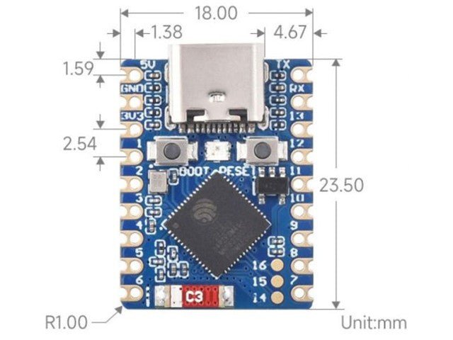 WVS ESP32 - S3FH4R2 - ZERO DEV BOARD - Development / Microcontroller Boards - 4060137087387