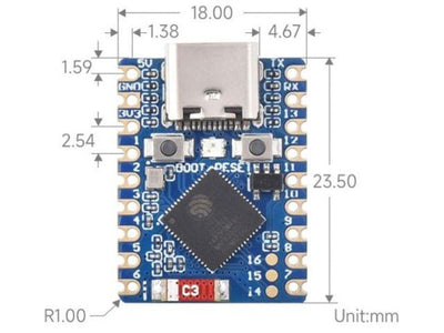 WVS ESP32 - S3FH4R2 - ZERO DEV BOARD - Development / Microcontroller Boards - 4060137087387