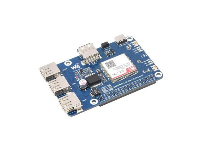 WVS GNSS RASPBE PI HAT SIM7670G - Breakout boards / Shields / Modules - 5906623486786
