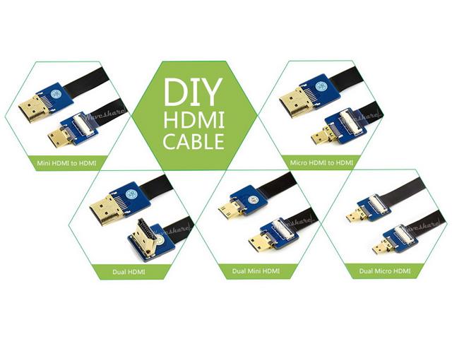 WVS HDMI 1MCABLE FFC 0.5MM PITCH - IoT Cables -