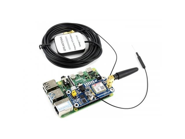 WVS RASPBERRYPI GSM/GPRS/BT HAT - Breakout boards / Shields / Modules -