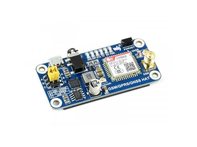 WVS RASPBERRYPI GSM/GPRS/BT HAT - Communica [Part No: WVS RASPBERRYPI ...