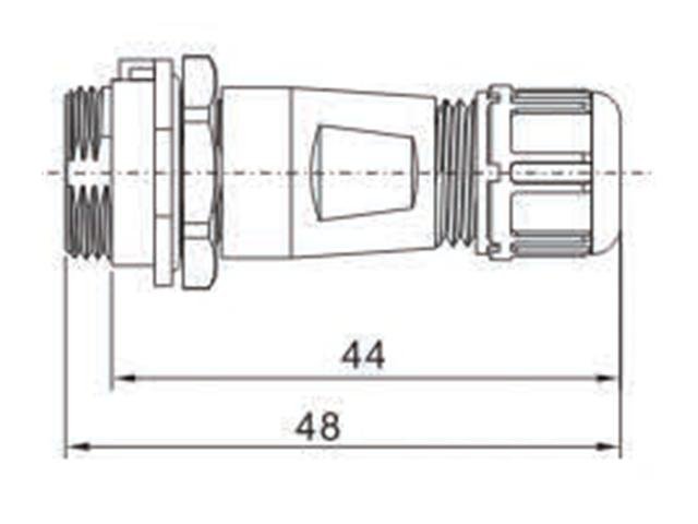 XY - CC131 - 2P - I - Circular Connectors -