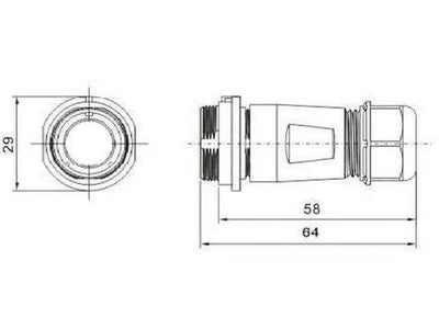 XY - CC211 - 7P - II - 1C - Circular Connectors -