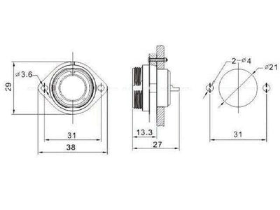 XY - CC213 - 12P - C - Circular Connectors -