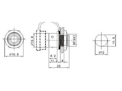 XY - CCM212 - 4P - Circular Connectors -