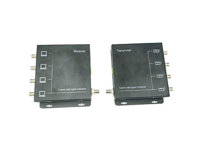 XY CCTV 4CH COAX MULTIPLEXER - CCTV Products & Accessories -