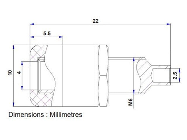 XY - RC11E BLK - Test Plugs & Sockets -