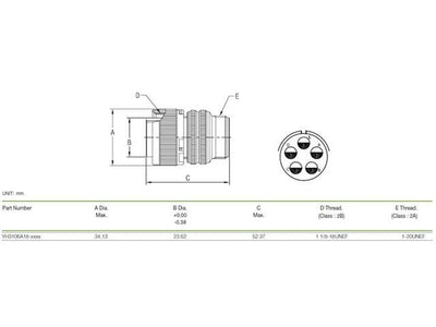 XY3106A-18-11P - MIL-Spec / MIL-Type -