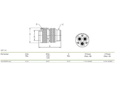 XY3106A-20-22S - MIL-Spec / MIL-Type -