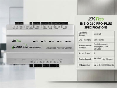 ZKT INBIO 260 PRO-PLUS - Access Automation - 53116318417196