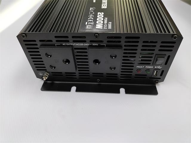 INVERTER 2000WPSW 12V USB - Power Inverters -