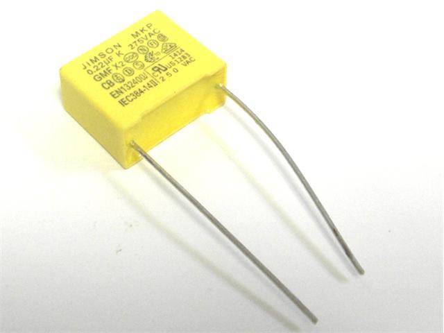 0,22UF 275VAC - Capacitors -
