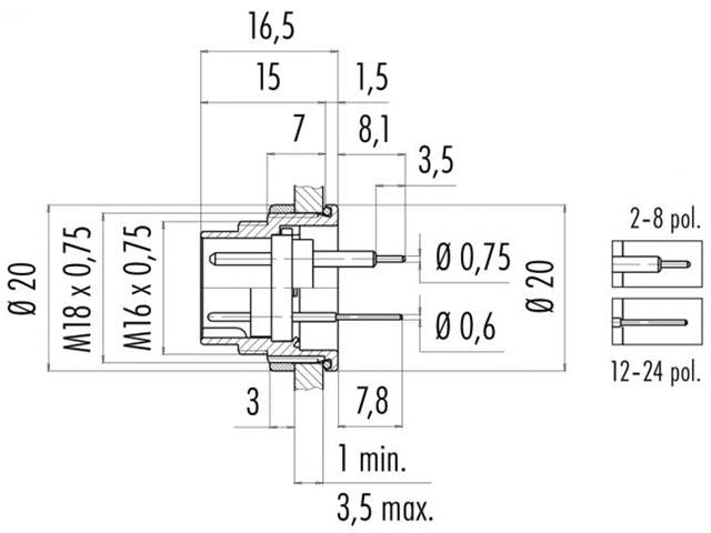 09-0123-90-06 - Circular Connectors -