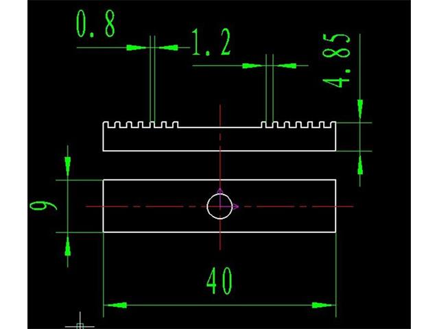 HKD GT2 BELT FIX PLATE 2MM PITCH - Timing Belts & Pulleys -