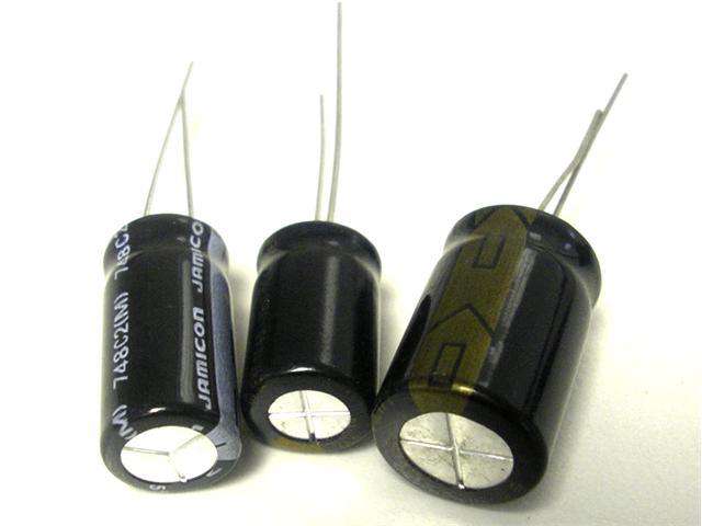 1000UF 25VR EXR - Capacitors -
