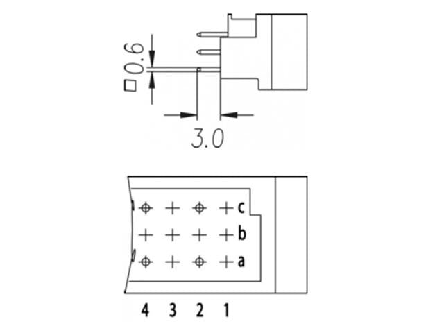 103-40015 - Backplane & Rack Connectors -