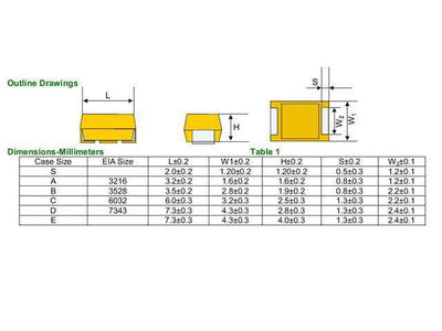 10UF 16VT-C SMD - Capacitors -