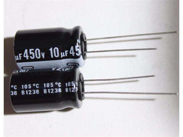 10UF 450VR - Capacitors -
