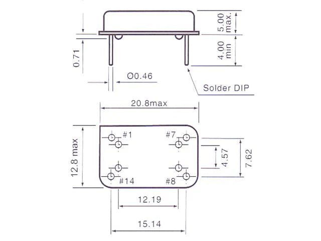 11,0592MHZO - Crystals, Oscillators & Resonators -