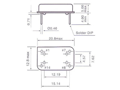 11,0592MHZO - Crystals, Oscillators & Resonators -