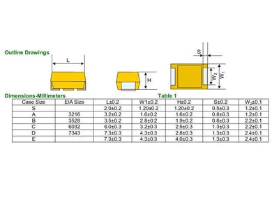 1UF 35VT-A SMD - Capacitors -