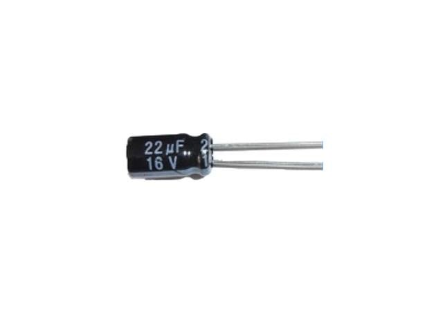 22UF 16VES(5X5,5) - Capacitors -