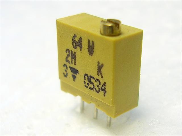 3296W-1M (64W-1M) - Potentiometers, Trimmers & Rheostats -