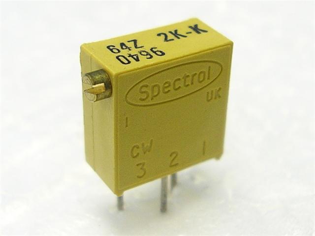 3296Z-10K (64Z-10K) - Potentiometers, Trimmers & Rheostats -