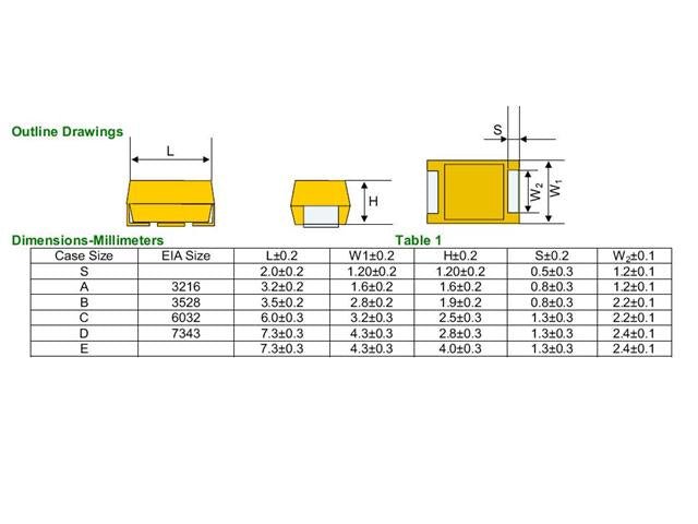 3,3UF 35VT-B SMD - Capacitors -