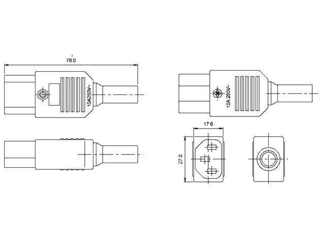 4100 MOD - Power Connectors -