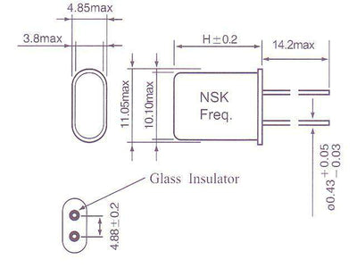 4,9152MHZ - Crystals, Oscillators & Resonators -