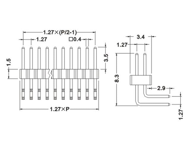 509401 - PCB Connectors -