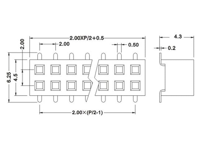 628200 - PCB Connectors -