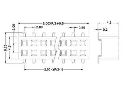 628200 - PCB Connectors -