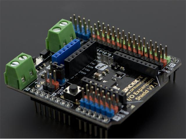 DFR V7.1 I/O EXPANSION SHIELD - Breakout boards / Shields / Modules -