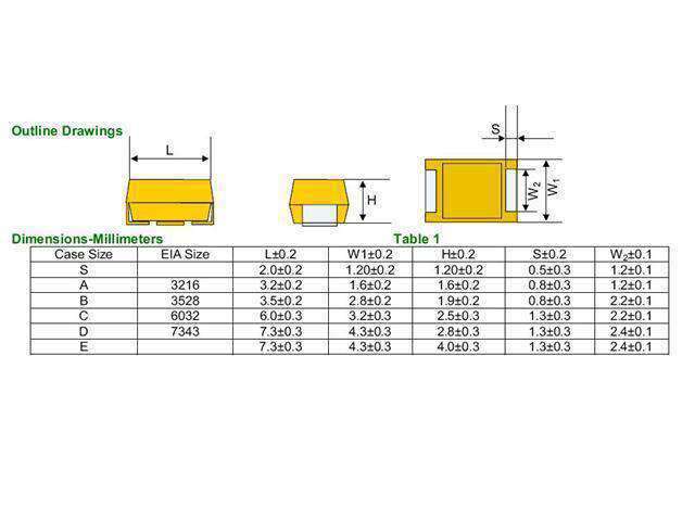 6,8UF 16VT-B SMD - Capacitors -