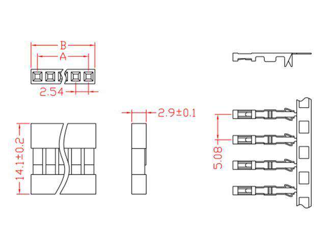 704030 - PCB Connectors -