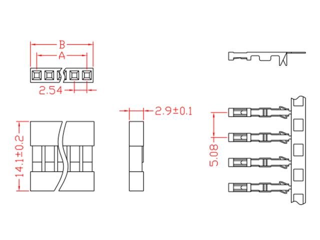 704200 - PCB Connectors -