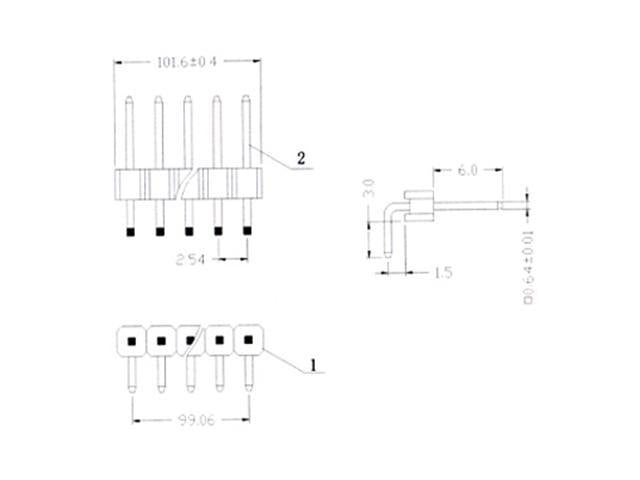 709401LP - PCB Connectors -