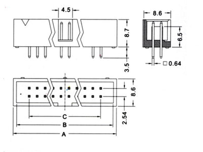 716160 - PCB Connectors -